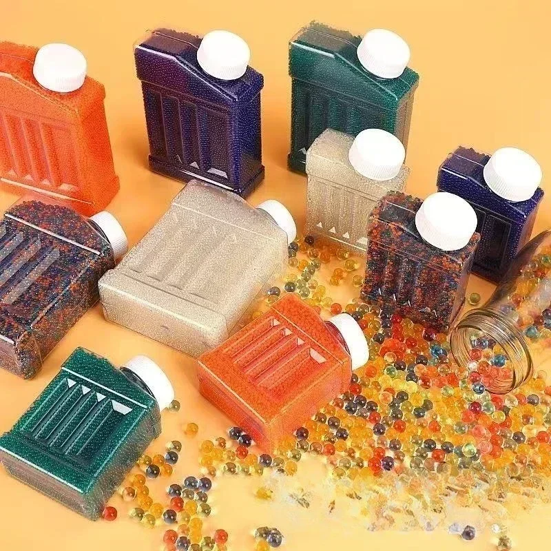 BW50000Pcs 7-8 مللي متر كرات الماء الخرز الأطفال مدفع المياه ملحقات لعبة المعبأة في زجاجات بندقية مسدس رصاصة متعة بنين ألعاب بنات #1