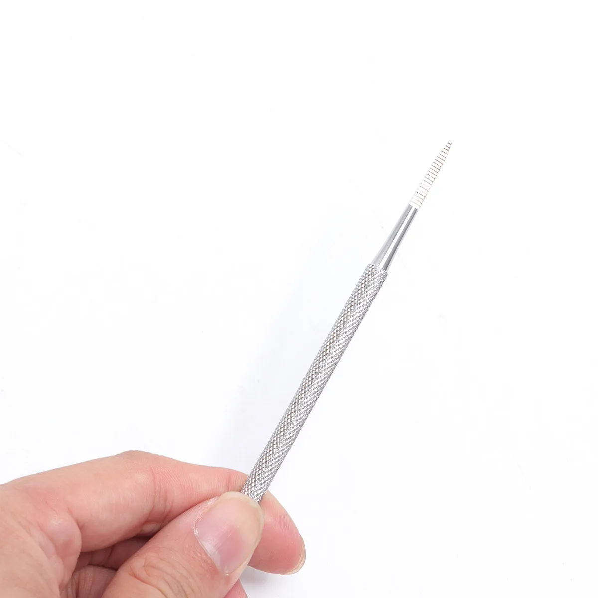 

2Set Nail Cleaner Kit Stainless Steel Double-Sided Cuticle Remover Spoon for Toenail Filing Home Salon DIY Portable Tool Silver