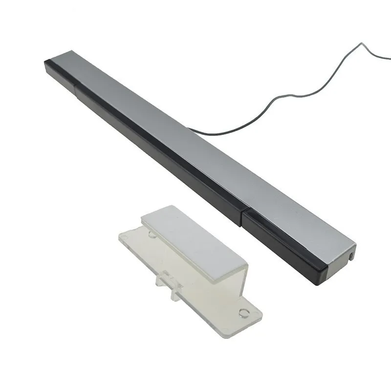 Przewodowy czujnik promieniowania podczerwieni Bar kompatybilny Nintendo Wii odbiornik sygnału podczerwieni czujnik fali Bar bezprzewodowy pilot konsola do gier