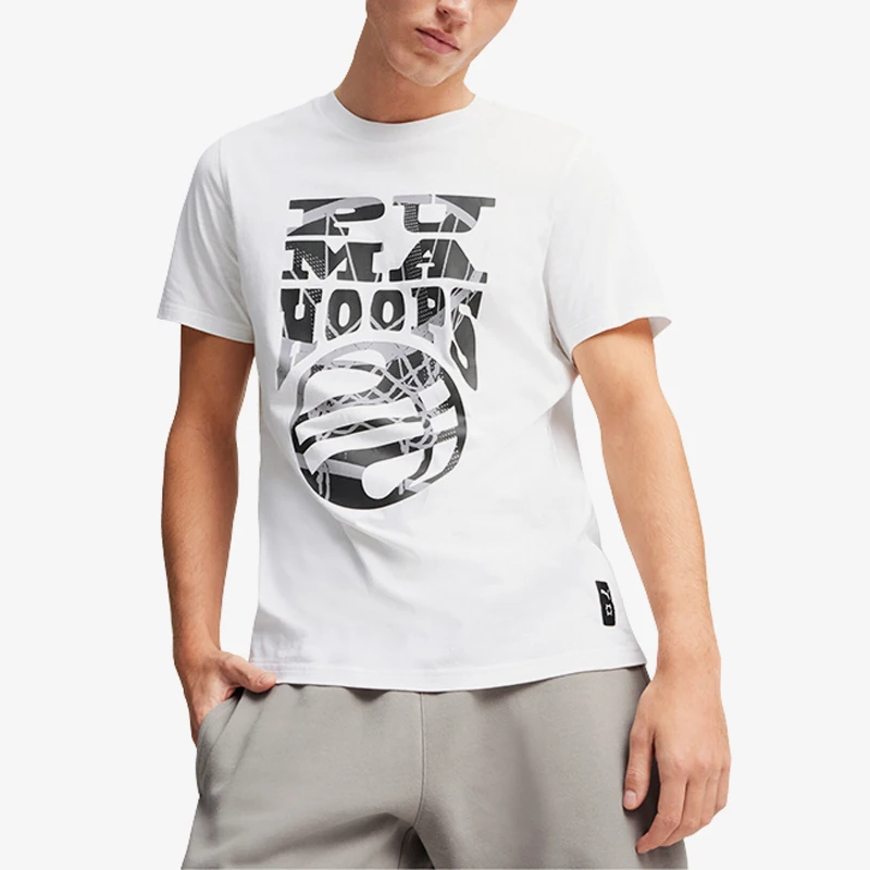 

Puma Authentic THE HOOPER TEE 1 Men's Printed Basketball Short Sleeve 624827-01