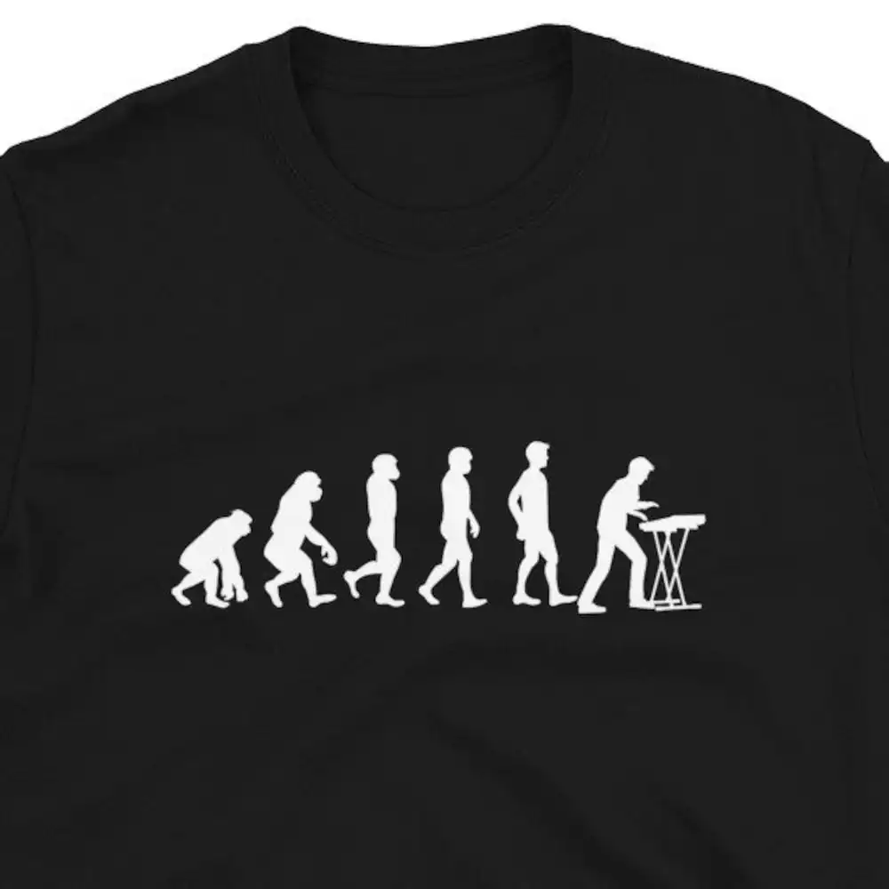 Evolution Keyboard Player T Shirt For Man Woman Teacher Piano Musician Band