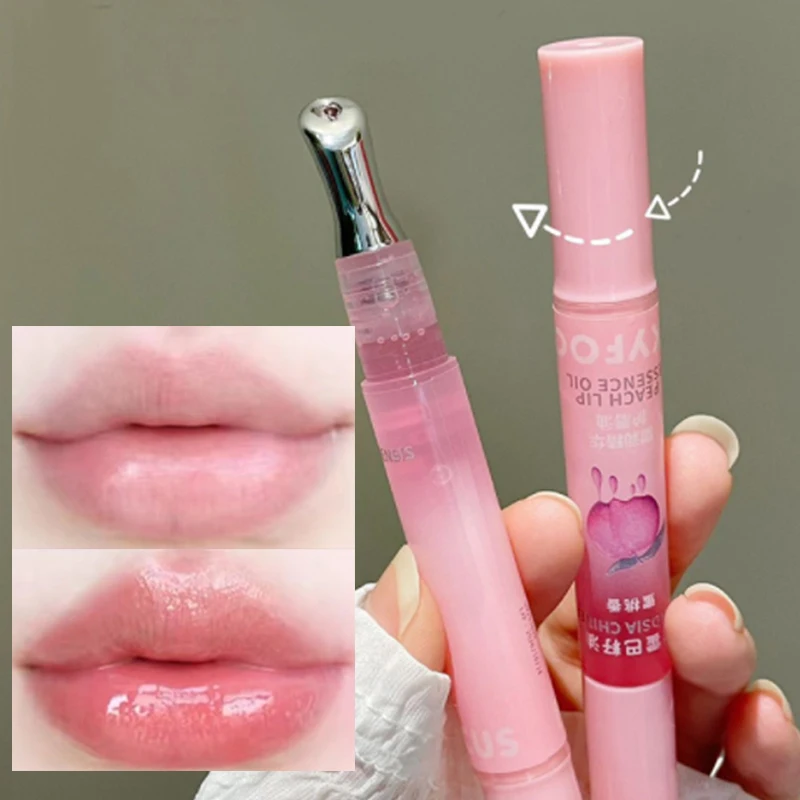 Jelly Lip Oil Lip Gloss, feuchtigkeitsspendender Duft, praller, nicht klebrig, langlebig, spendet Feuchtigkeit, reparierender Primer, Lippenbalsam, Pflege, Kosmetik