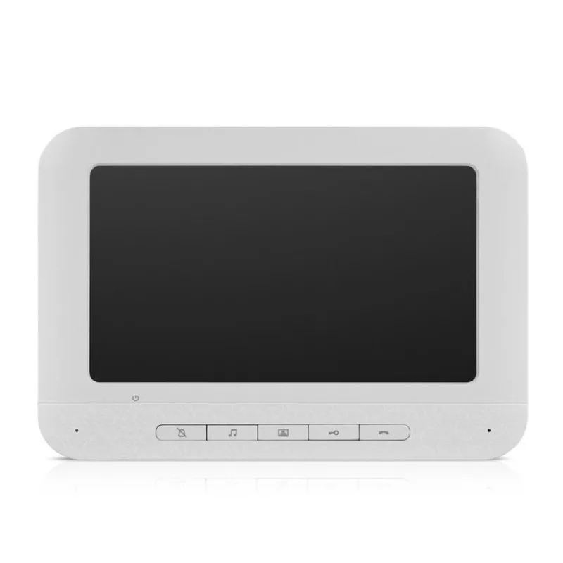 Smart Wired Video Doorbell Intercom System 7 Inch Indoor Monitor Home Security Door Phone One to One Visual
