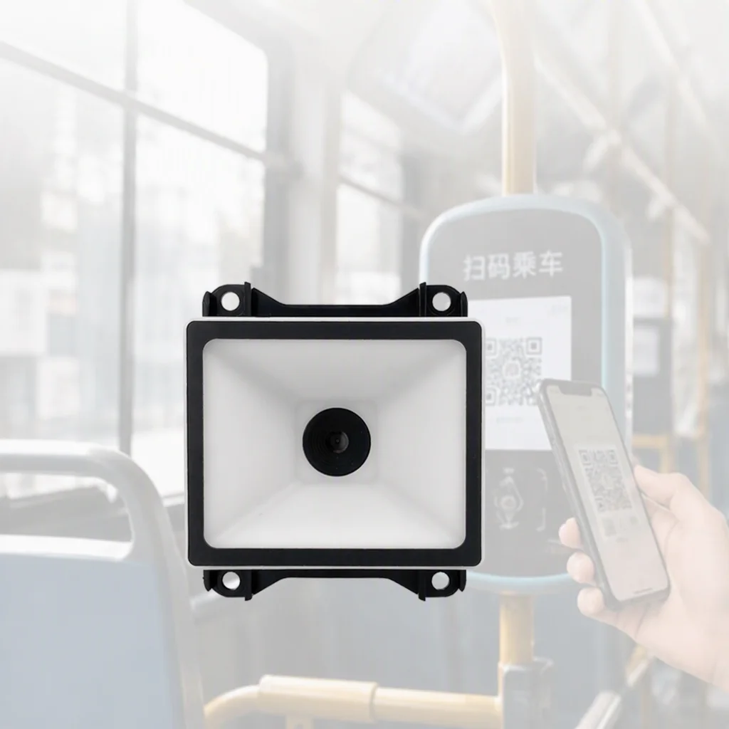 LONVILL Compact Wide Angle 640x480 CMOS Embedded TTL232 RS232 USB 2D Barcode Scanner Module