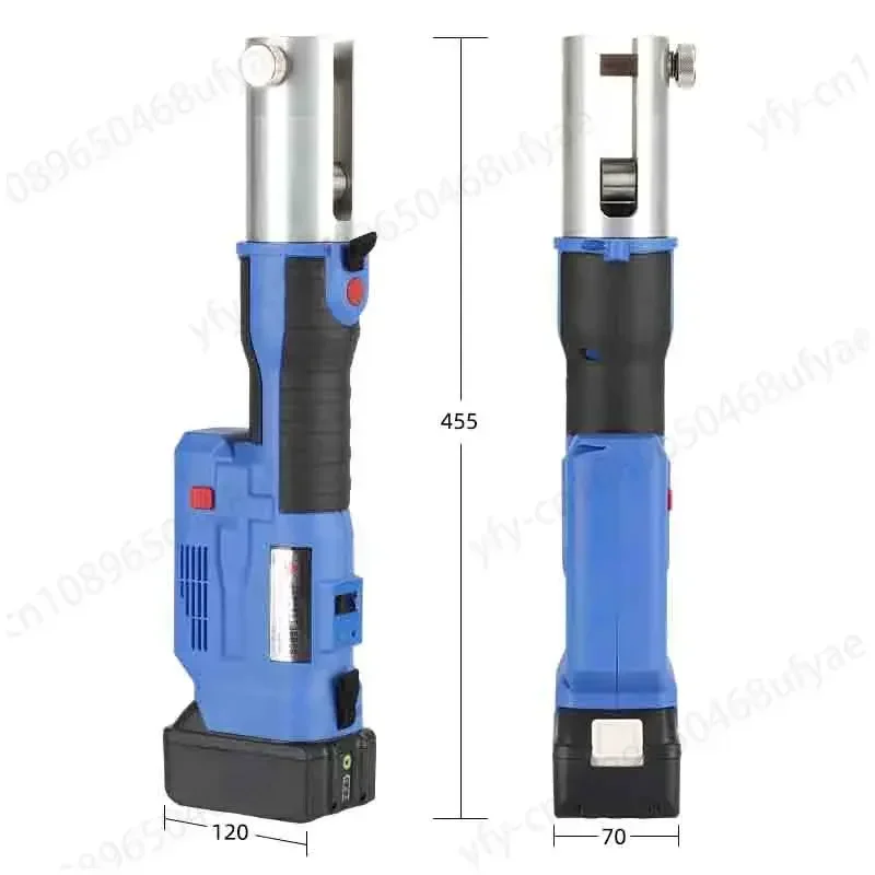 60KN Electric Pipe Crimping Pliers SZ-15-50 Water Pipe Crimping Tool Ring Compression Charging Portable Clamp