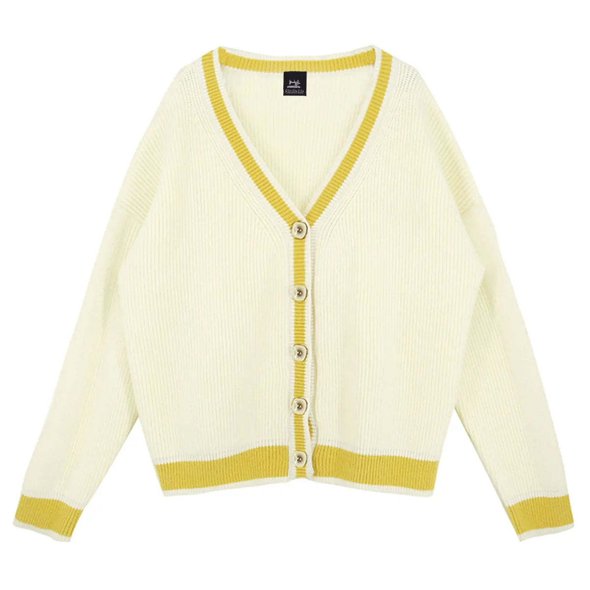 

100Pcs Classic Fabric Labels Lightweight Hand-Made Sewing Tags Colorfast Soft for Hand Knitted Sewing Projects Clothing