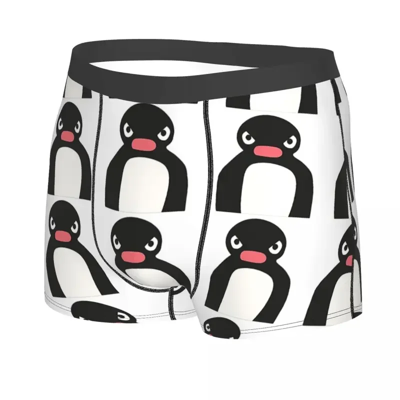 Angery Pingu Men Boxer Briefs Underwear Highly Breathable Top Quality Gift Idea