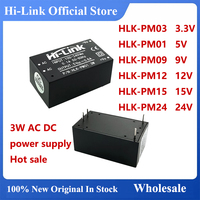 Hi-Link 3W 3.3V/5V/9V/12V/15V/24V AC DC Isolated Power Supply Intelligent Module Smart Electronics High Efficiency