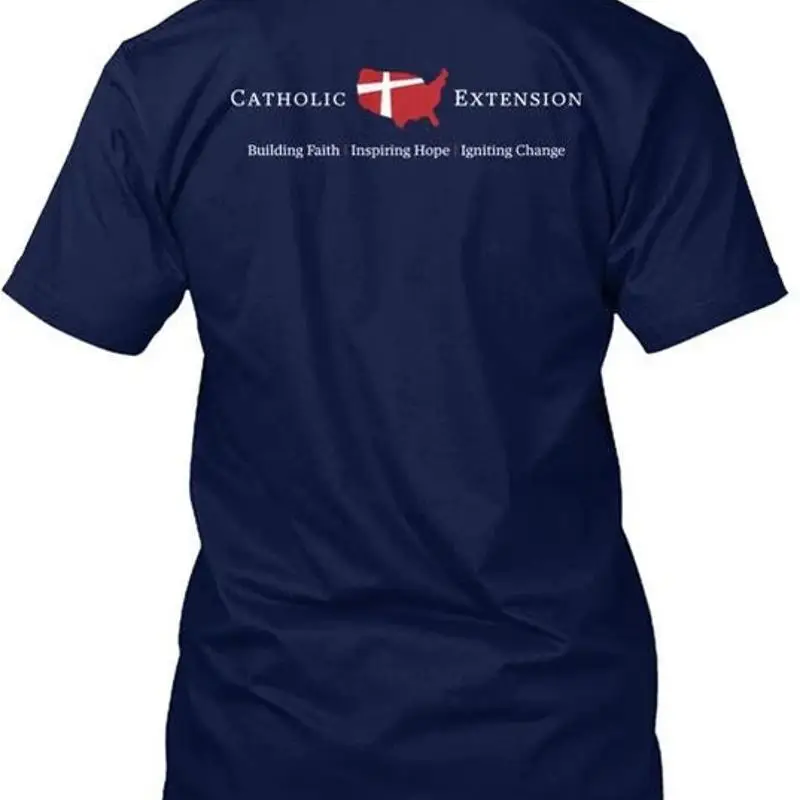 Support Catholic Extension Size Premium T shirt M 2XL