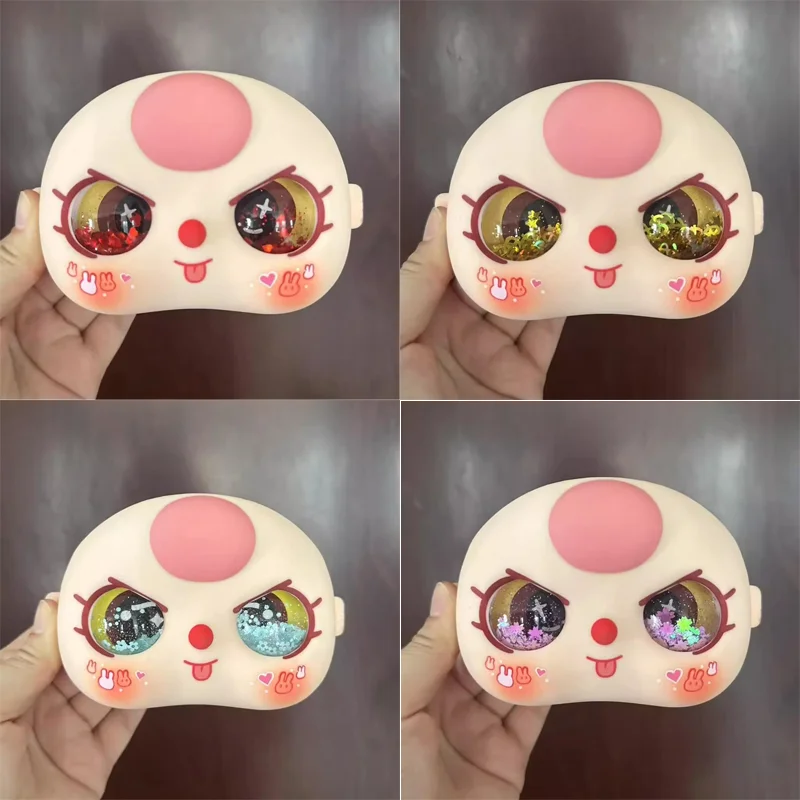 

Baby Three 400% кукла, сменная игрушка для глаз, сюрприз, струящиеся глаза и изменение лица, аксессуары для кукол, подарки