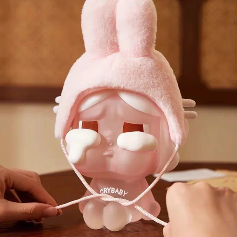 Echte CRYBABY Tear Factory Meets Yourself Series Strobeker Leuke glazen bekerpop Kawaii Anime Action Surprise Verjaardagscadeau
