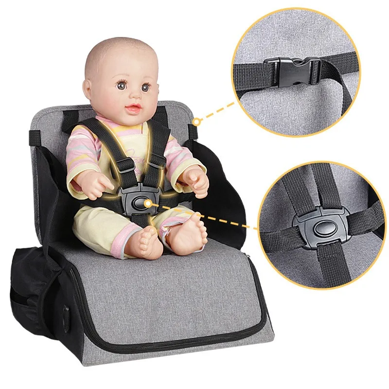 

Baby Outdoor Travel Shoulder Mommy Bag Multifunctional Large Capacity Portable Stool Dining Chair Bag