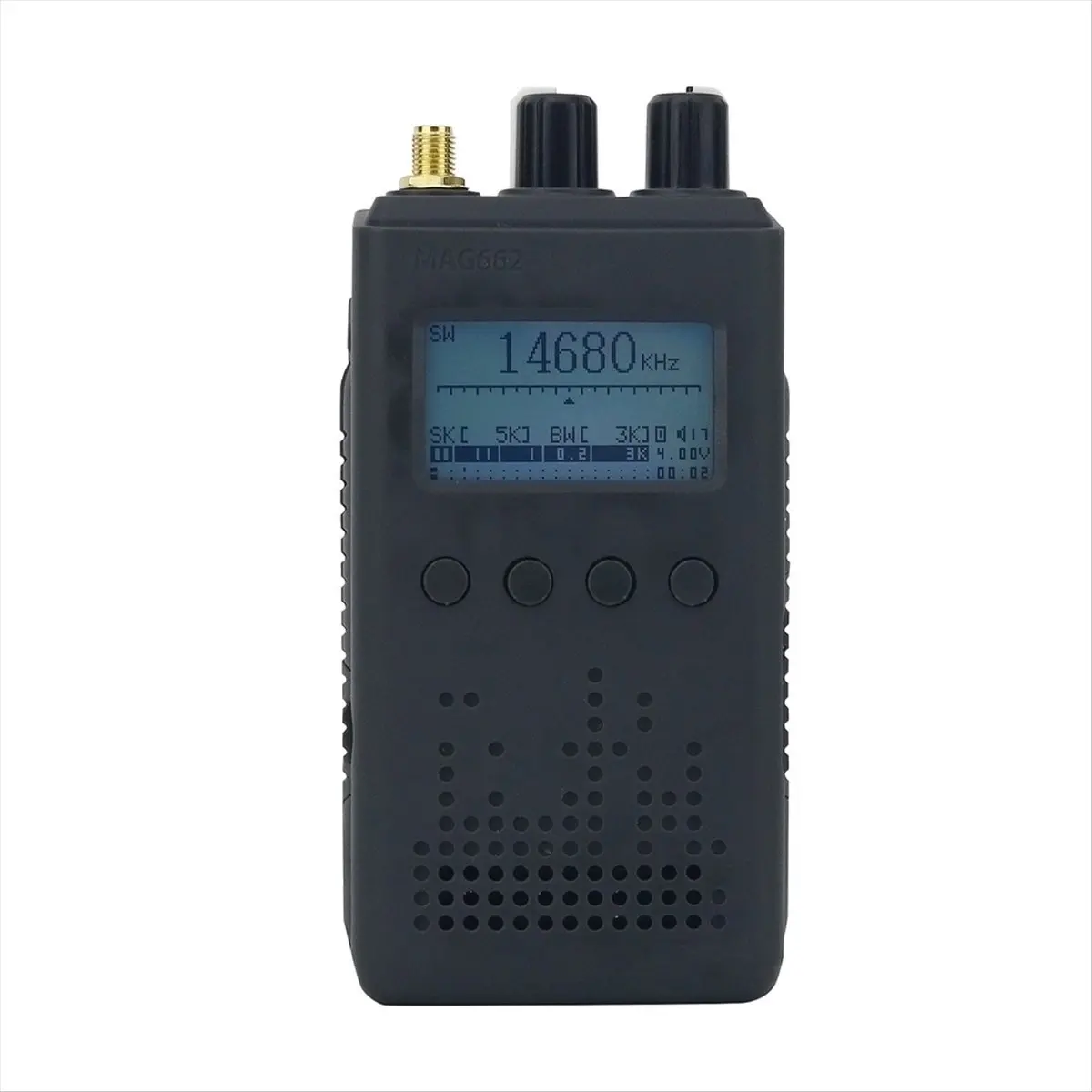 

A23G MAG662 TEF6686 DSP Полнодиапазонный радиоприемник FM/LW/MW/SW с экраном и антенной, черный