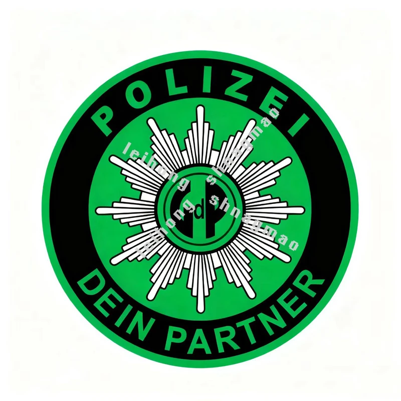 Polizei Dein Partner Sticker Vinyl Waterproof Car Decal GDP Gewerkschaft Der Polizei