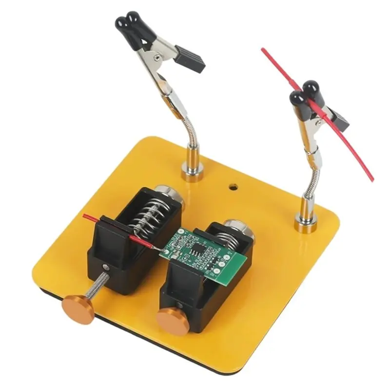 AB34-For DIY For Crafts Helping Hands Clamp, Adjustable Third Hand Soldering Holder Stand For Jewelry, PCB Repair Solder Aid Sta