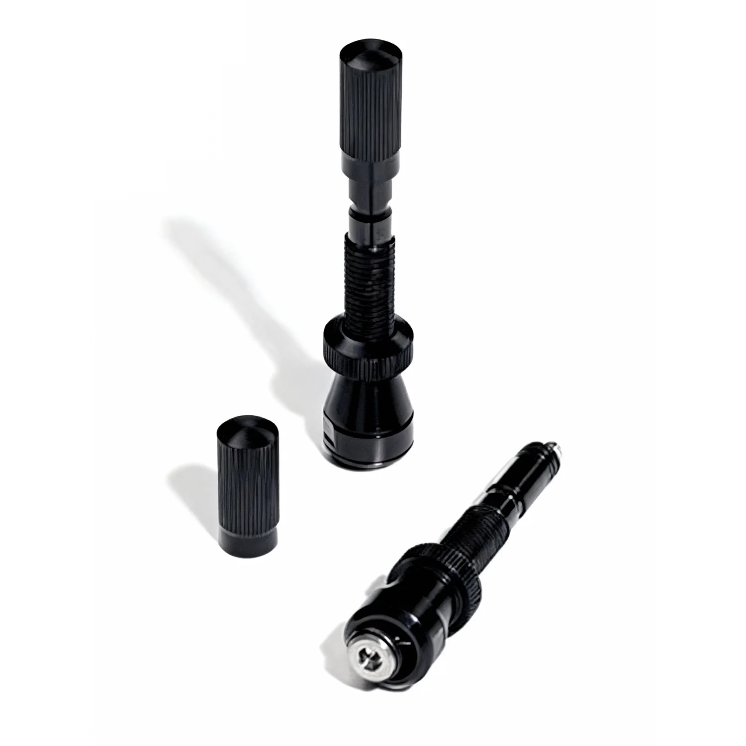 AliExpress NONE Wheels - Fillmore Tubeless Bike Tire Valves - 50mm Black Pair - for Road, Mountain Bike and Cyclocross tubeless Wheels