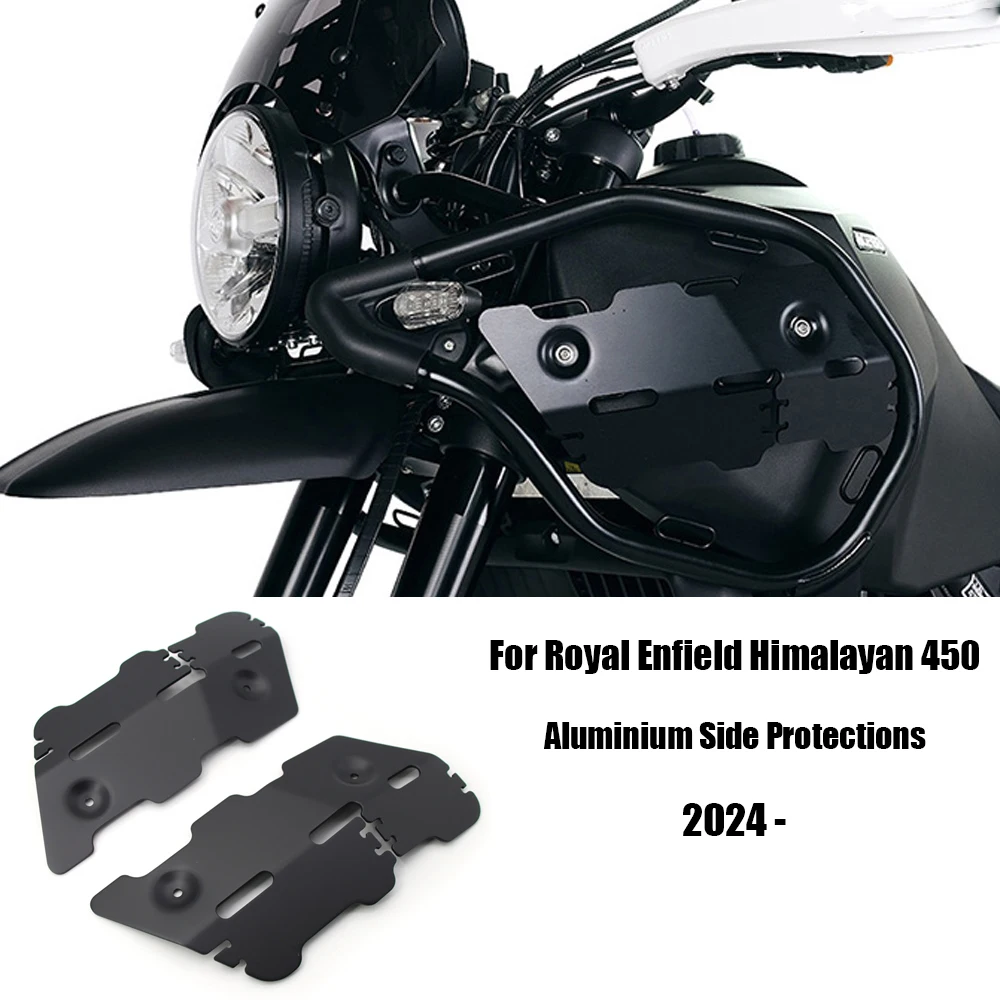 Для Royal Enfield Himalayan 450 алюминиевая боковая защита, крышка аварийного щита Himalayan 450 2024-новые аксессуары для мотоциклов