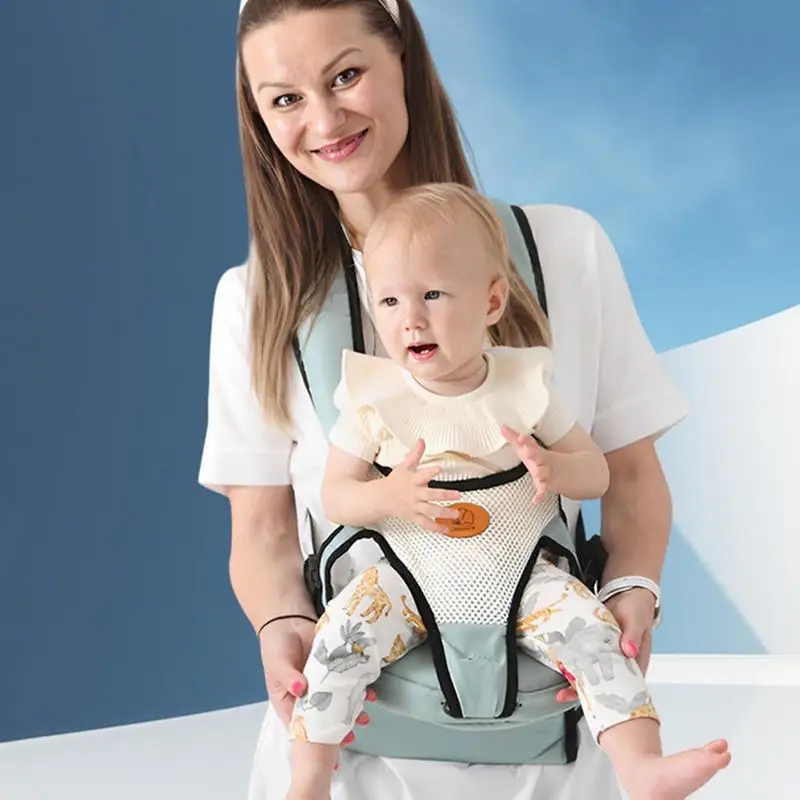 Adjustable Infant Hip Seat Kangaroos Carrier Waist Stool Four Seasons Comfortable And Protective Child Hip Carrier Ergonomic