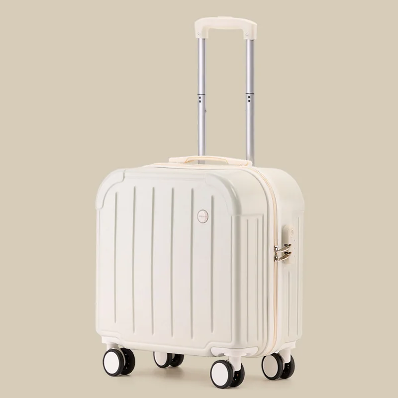 lightweight-travel-suitcase-for-women-children's-small-pullman-boarding-box-password-gift-bag-sweet-style-stripe-pattern