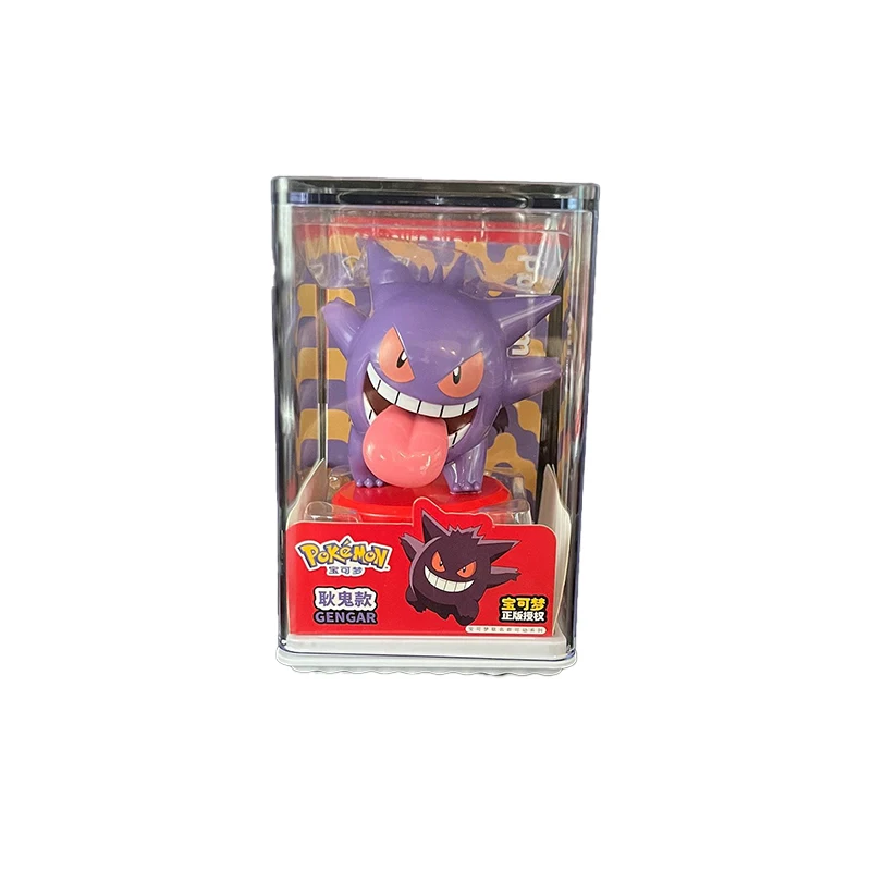 Autentico Pok è mon Mobile GENGAR CHARIZARD Figura fatta a mano Pikachu MEWTWO Cartoon Doll Ornament Giocattolo per bambini Regalo di Natale