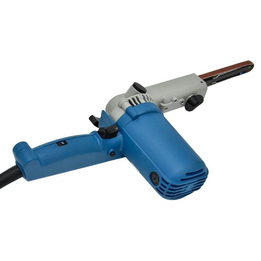 S1T-FF-9*533 미니 DIY 샌더 벨트 샌더 샌드페이퍼 앵글 그라인더 샌더 휴대용 벨트 연마 전동 공구 220V 300-1680m/min