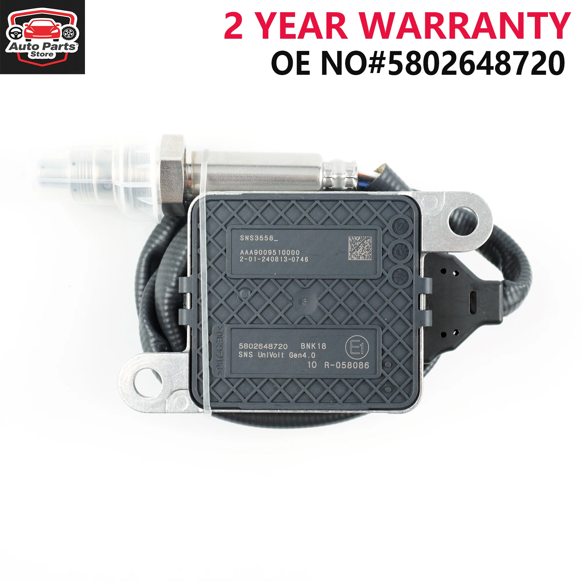 

SNS3558 5802648720 NOX Sensor SNS3558 5802648720 Nitrogen Oxide Sensor For IVECO Trucks Diesel Transit