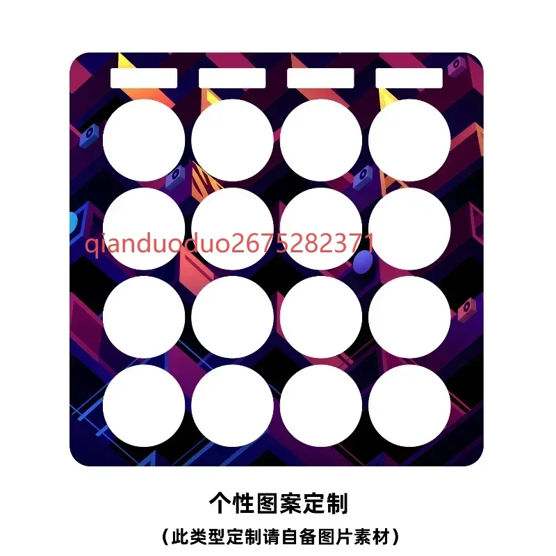 

Пленка для 3D-контроллера MIDI Fighter (это просто самоклеящаяся пленка, а не железная пластина)