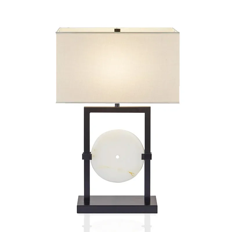 Modern new Chinese living room creative classical zen tea room table lamp retro and simple