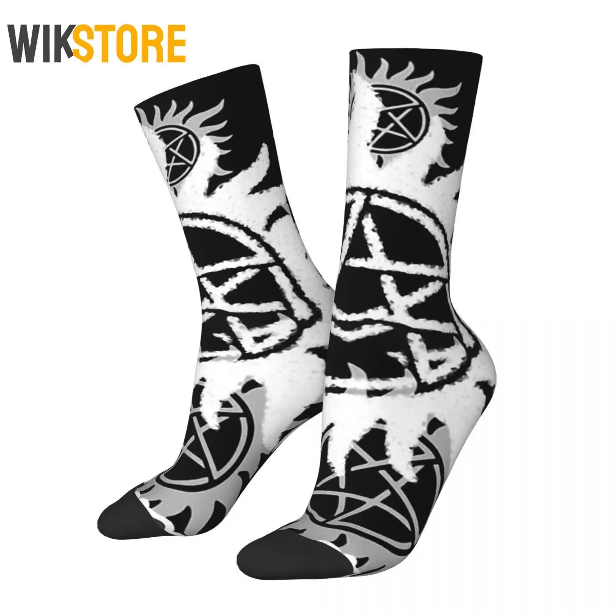 Glückliche Männer Frauen Socken Familien unternehmen Retro Harajuku Alien Street Style Neuheit Crew atmungsaktive Basketball-Socken