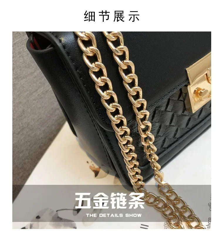 2020 Fashion leisure lexury pig nose lock donna piccola borsa quadrata spalla diagonale designer Lingge borse catene borse