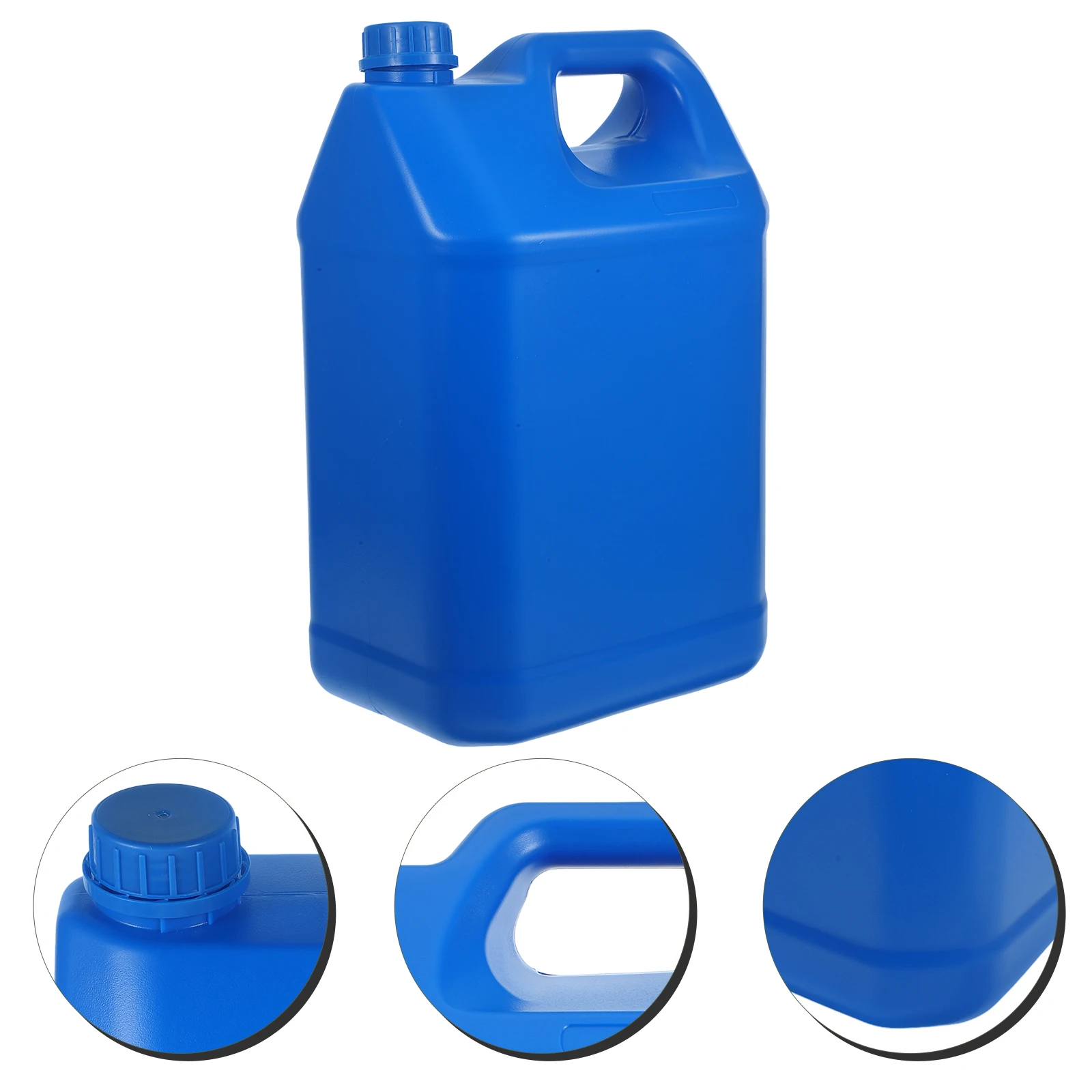 

Sealed Barrel 10L Blue Liquid Containers with Lid Durable Water Jug Camping Chemical Storage Kitchen Appliances Practical Design