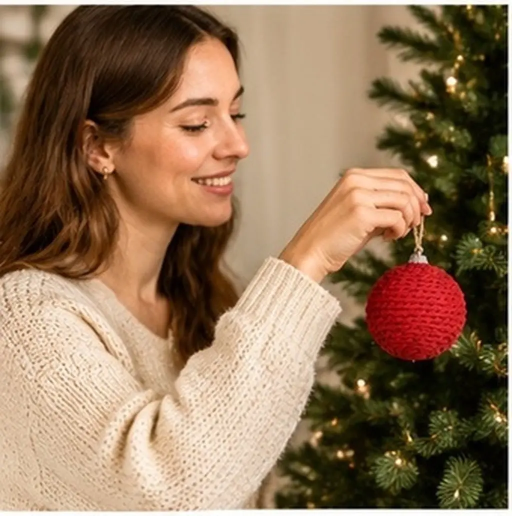 クリスマスオーナメント5個入り。手編みのボヘミアン風、農家風のストローとラタンで作られた吊り下げ式ボール。直径28インチ。自然な風合いのウィッカー製球体。素朴な雰囲気で、結婚式にも最適。
