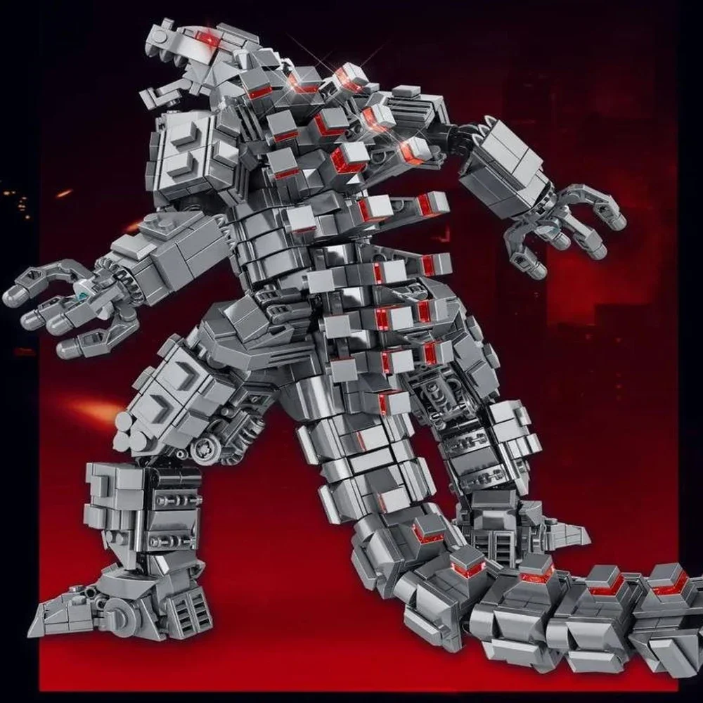 Ideas Dinosaur Monster Mecha Bricks MOC Toys Model Building Blocks Sets Dekorasi Rumah Hadiah Natal Ulang Tahun Anak-Anak 1446pcs