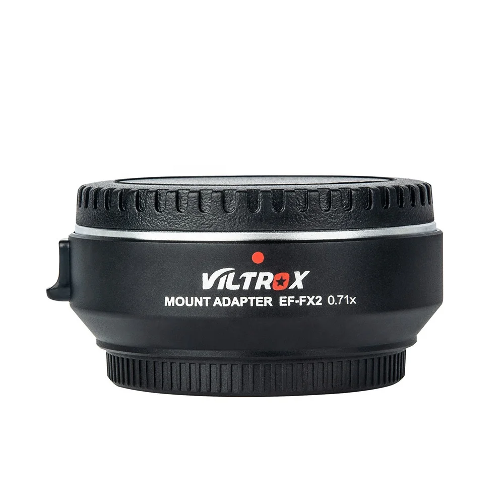 

Viltrox EF-FX2 Focal Reducer Auto-focus Lens Adapter 0.71x for Canon EF Lens to FUJIFILM X-T3 X-PRO2 X-T100 X-H1 X-A20
