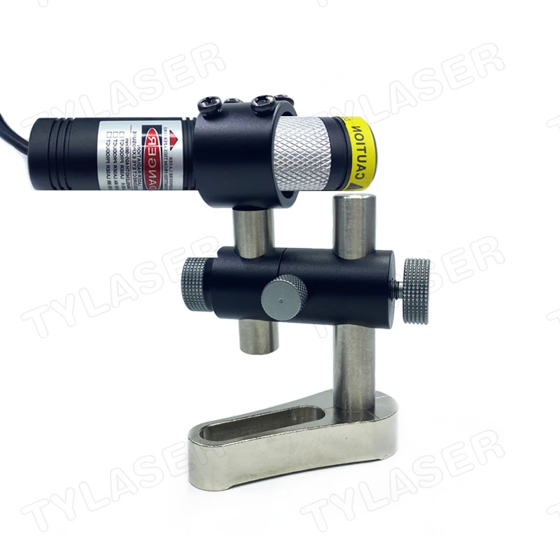 3-axis laser aligner braçadeira ajustável alto e baixo suporte óptico 360 graus para laser-ponteiro módulo suporte de montagem braçadeira