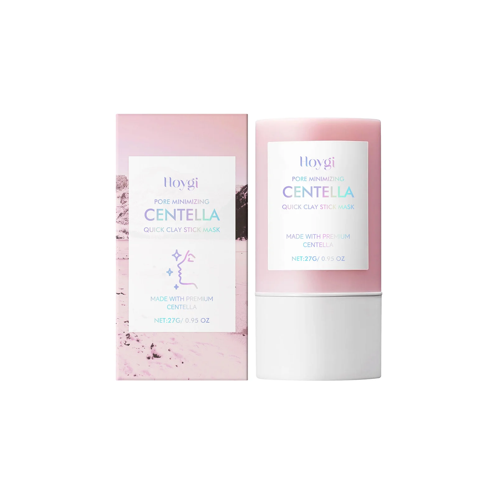 Centella Asiatica Clay Cleansing Stick Mask Deep Moisturizing Soothing Skin Moisture Replenishment Facial Clay Mask