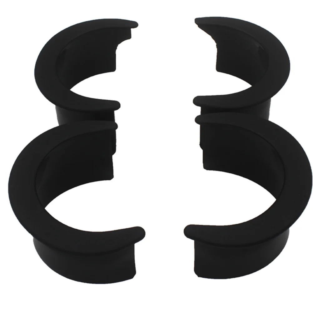 

Набор пластиковых вкладышей для карманов для бильярда, 8-сторонняя черная прочная замена для бильярдного стола, бара, карманная вкладыш для домашнего использования