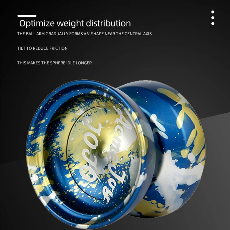 Aemejoy JOJO Competitive Yo-Yo,Yoyo For Beginners Aluminum Alloy Yoyo,Easy To Return And Practise Tricks