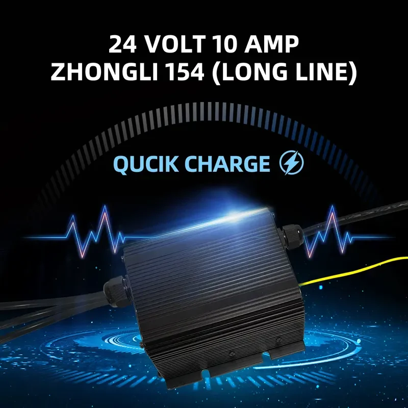 24V 5A Lead-Acid Battery Charger 1121-520004-0A for Big Joe P33 Pallet Jack Truck
