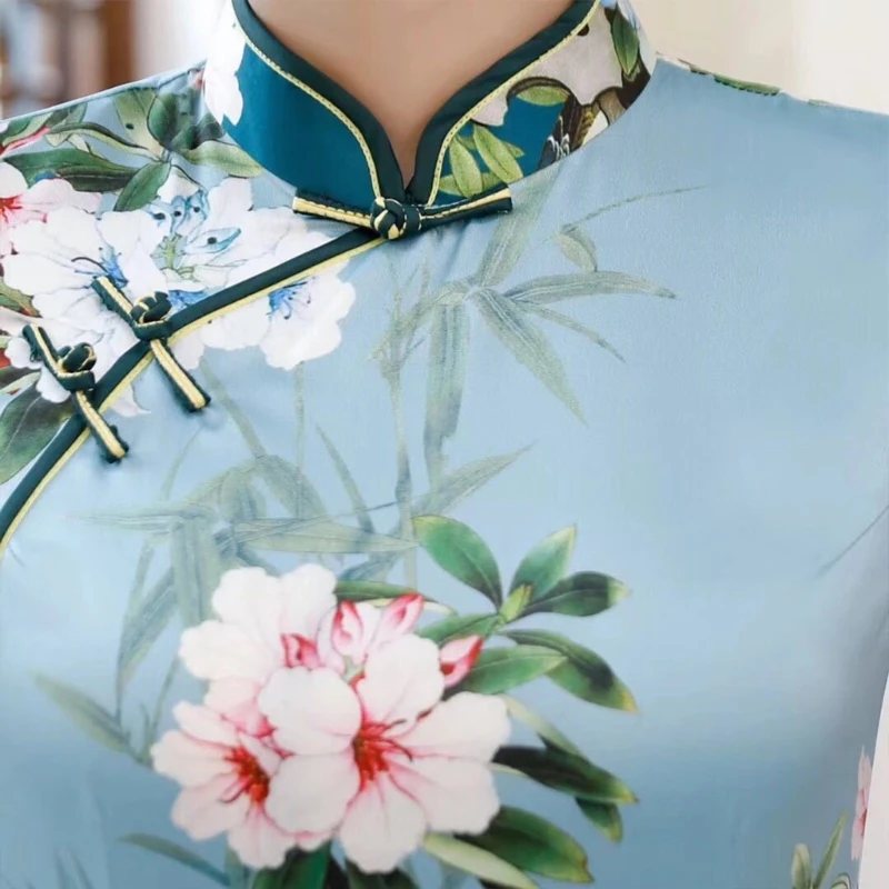 50JB จีนแบบดั้งเดิมเย็บปุ่ม Cheongsam ปุ่มฝีมือประณีตเหมาะสำหรับผู้ที่ชื่นชอบแฟชั่นทุกวัย