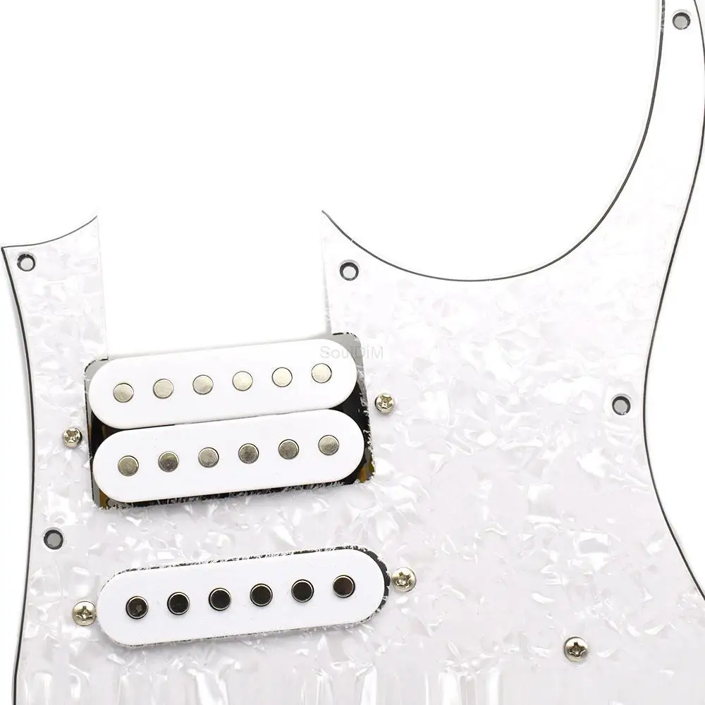 Electric Guitar Pickup HSH Humbucker Guitar Pickups Prewired Pickguard Guitar Pickup for Electric Guitar