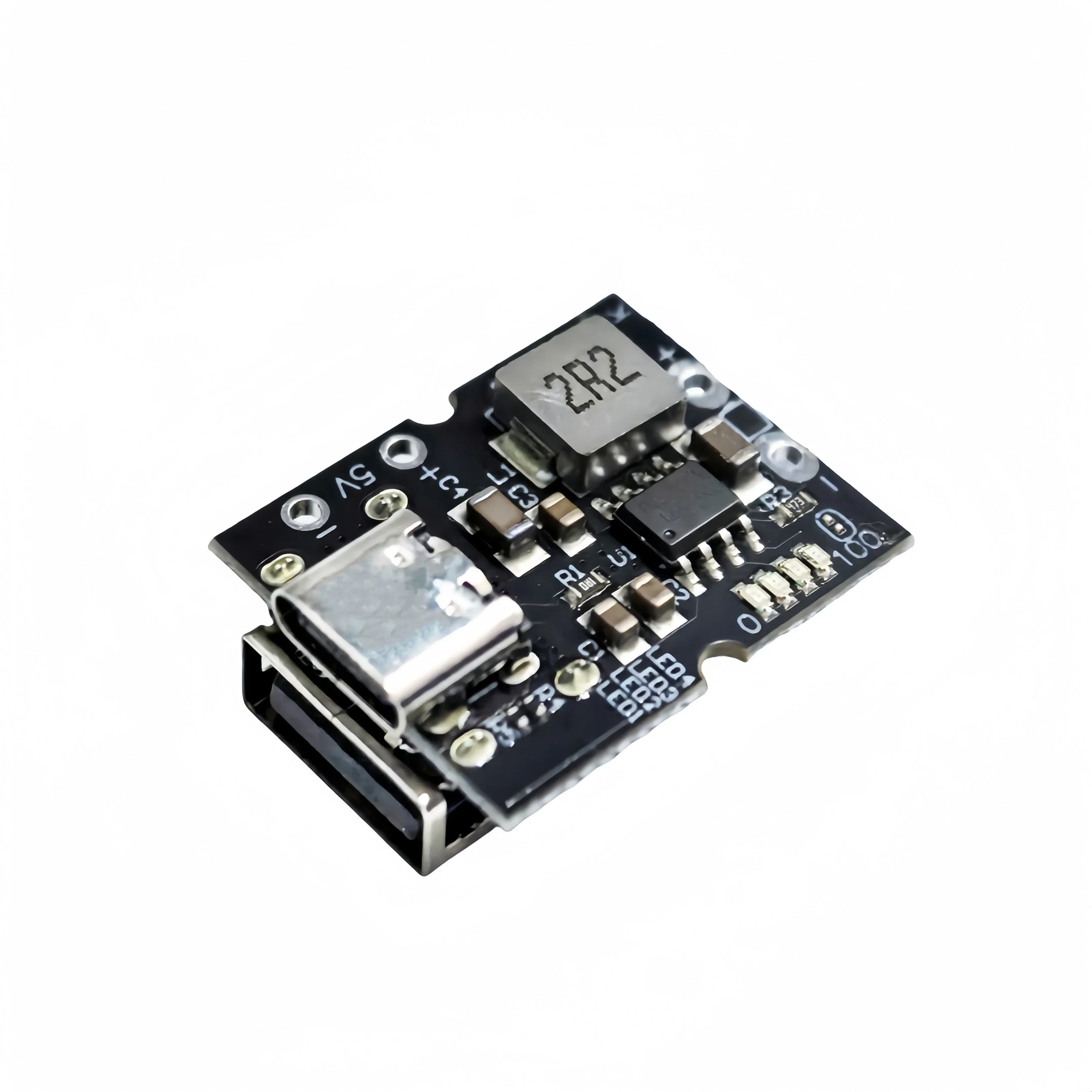 1-10pcs High-precision 5V 2A Charge-discharge Integrated Module Type-C Input Compatible With 4.2V lithium Battery