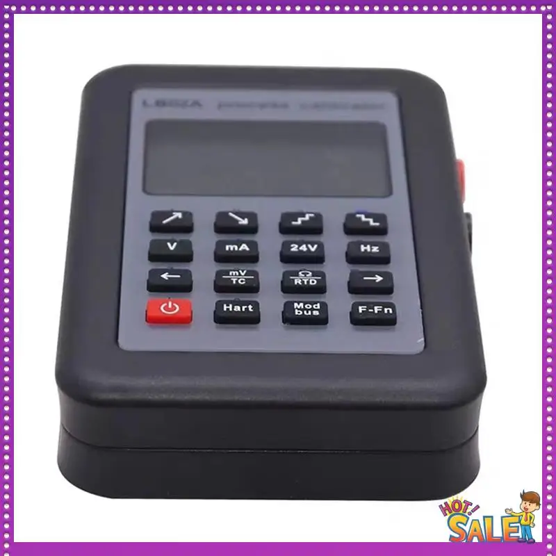 AA87 LB02A Калибратор процессов 4-20Ma Функция генератора сигналов Цветной ЖК-дисплей с частотой RTD PT100 Термопара MV 0-10 В