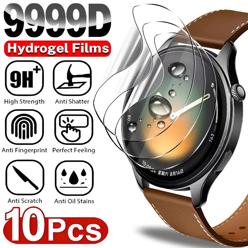 

10/5PCS Flexible Soft TPU Screen Protectors Premium Watch Films for Xiaomi Watch S5/S4 Anti-scratch Hydrogel Film Accessories