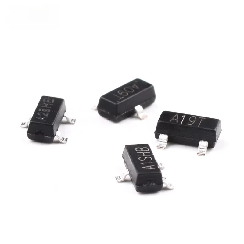 20 piezas AO3400 3401 SI2301 2302 SMT A1/A2SHB A09T A19T Transistor MOS SOT23