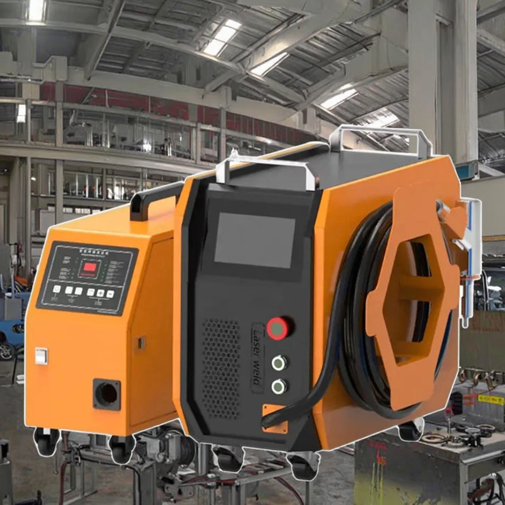 

Junfei 800W 1000W 1500W Welding Machine Portable Laser air Cooled Platform Laser Welding Machine for Metal Stainsteel Aluminum