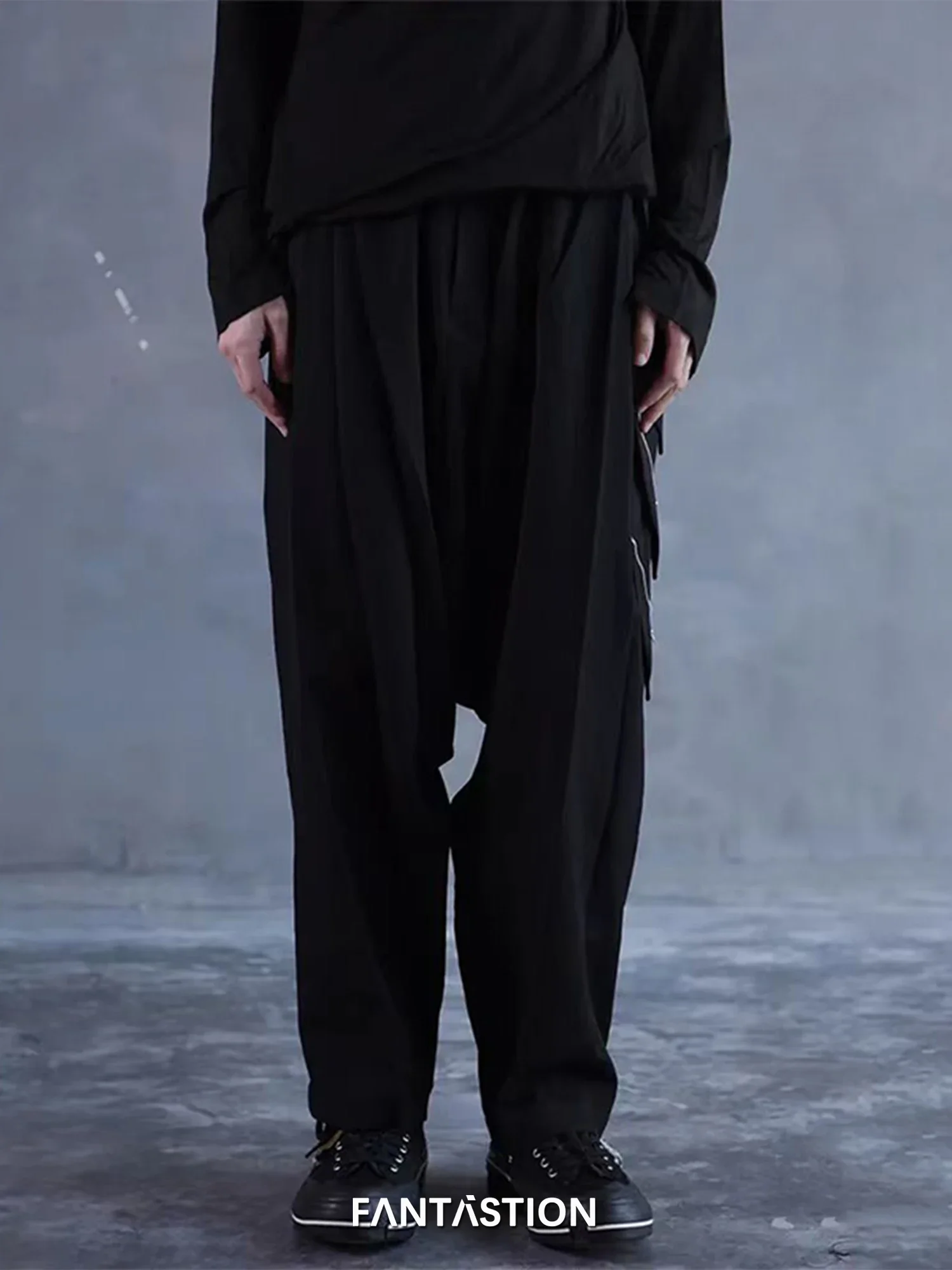 FANTASTION baggy pants Cargo pants man Men trousers Cool pants Male clothes korean popular clothes replica luxury clothing