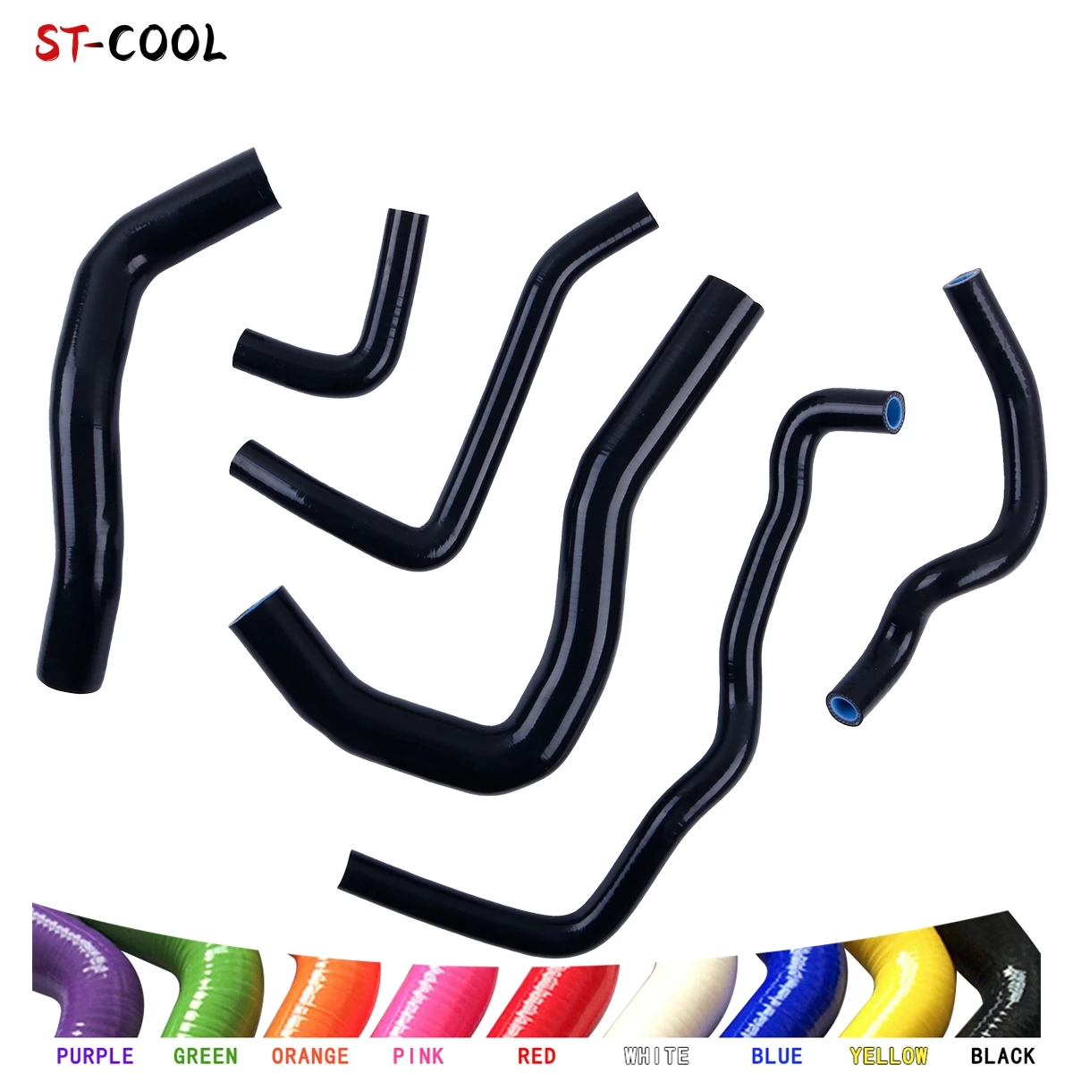 

For 2002-2006 Acura RSX Type S DC5 K20A 2003 2004 2005 Radiator Heater Silicone Hoses Tubes Kit Piping 6Pcs 10 Colors