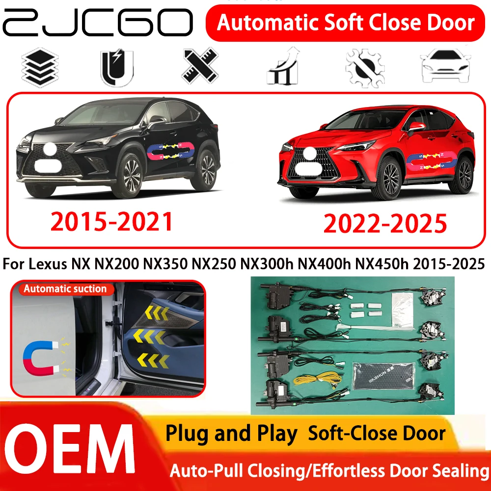 

for Lexus NX NX200 NX350 NX250 NX300h NX400h NX450h 2015-2025 OEM Plug and Play Automatic Electric Soft Close Door System