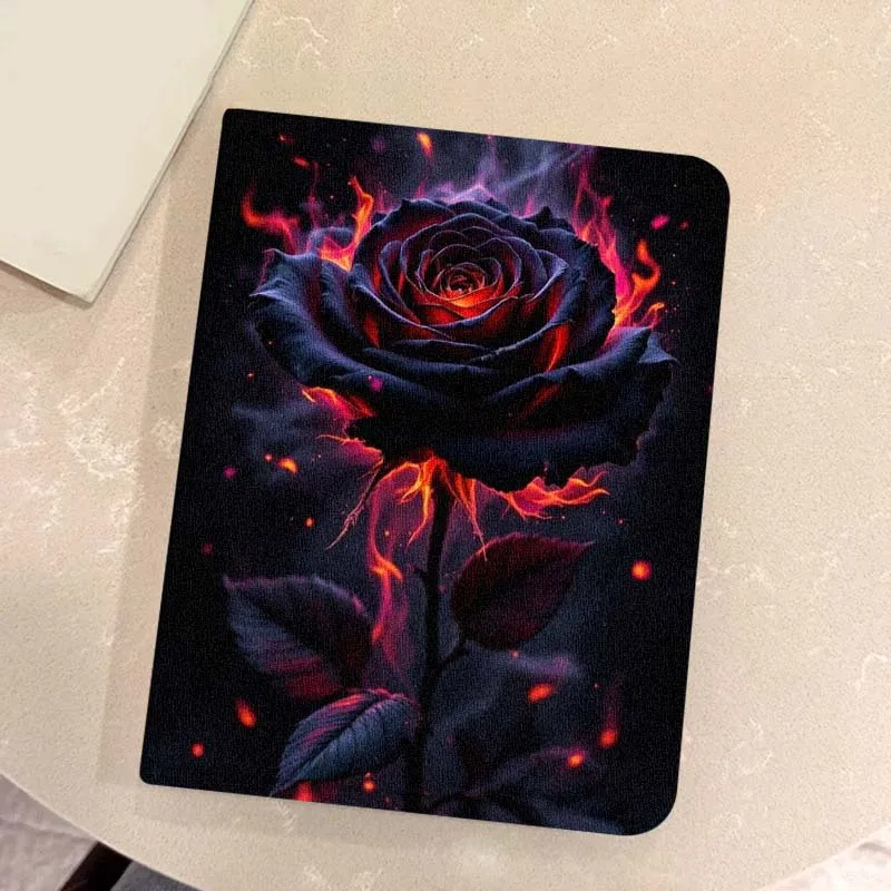 حافظة كمبيوتر لوحي Black Rose مشهورة لهاتف Huawei MediaPad 3 12 Air SE M6 M5 Lite Pro 10.4 10.8 11 11.5 12.6 13.2 بوصة 5G #2